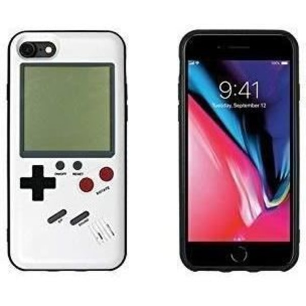 MUVIT LIFE Retro Game Case White: Apple iPhone SE / 8/7