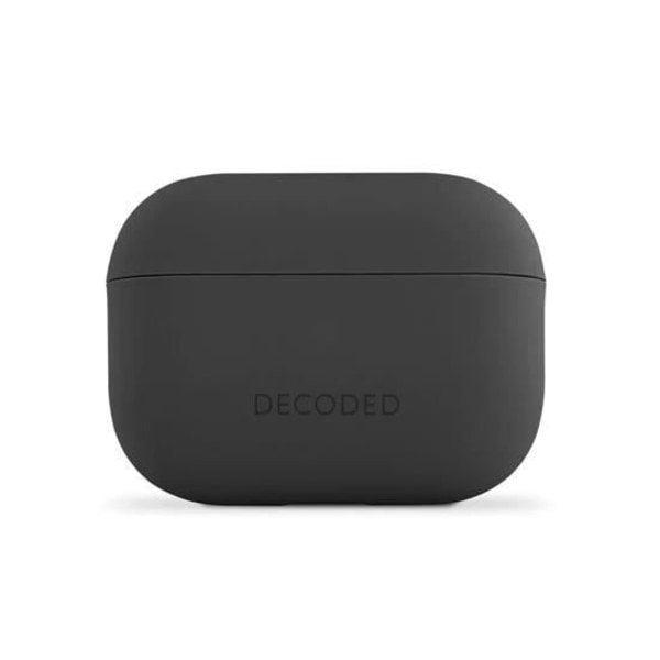 Etui - Afkodet - AirCase Silikone - AirPods Pro 2 - Sort - Stødsikker beskyttelse Svart