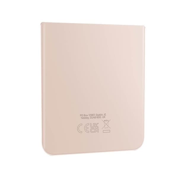 Batteri Cache Nederst - SAMSUNG - Galaxy Z Flip 4 - Rose Guld - Forenklet Installation - Original Rosa