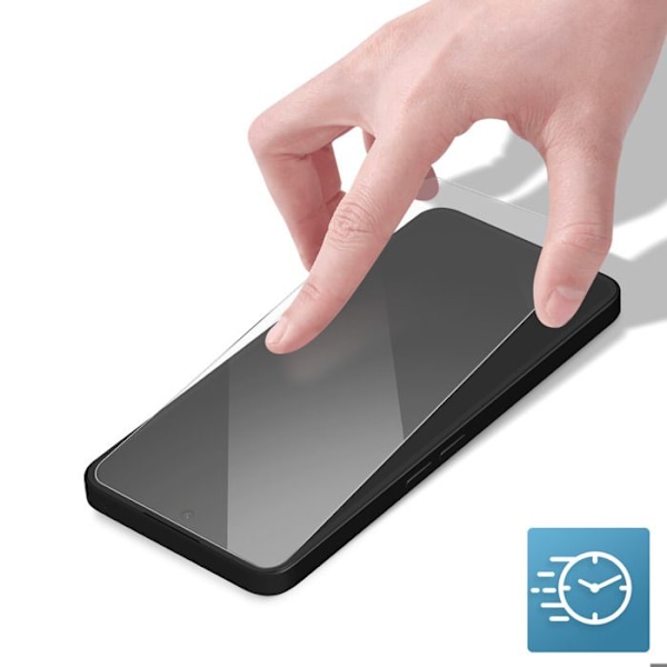 Härdat glas för Nothing Phone 3a och 3a Pro Hårdhet 9H Rep- och transparent Vit