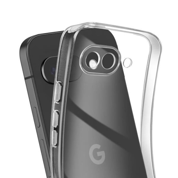 Fodral för Google Pixel 9a Kontur Silikon Baksidan Akryl Transparent Transparent