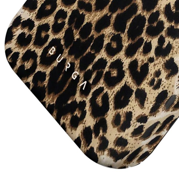 Coque MagSafe til iPhone 16 Plus Elegant Player Mønster Burga Brun kastanj
