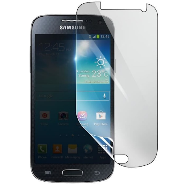 Näytönsuoja - 3MK - Samsung Galaxy S4 - Iskunkestävä Hydrogeeli - Läpinäkyvä - Naarmuuntumaton Transparent