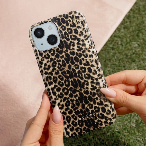 MagSafe Cover - iPhone 15 Plus - Elegant - Spilermotiv - Beskyttelse mod stød og ridser brun