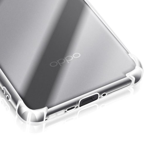 Coque til Oppo Find X8 Pro Stødsikker Forstærkede Hjørner Transparent Vit