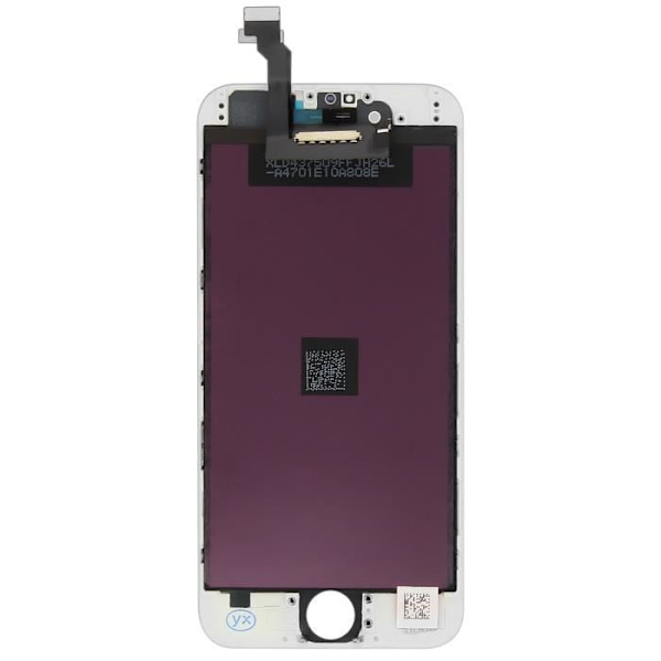 LCD-skärm - AVIZAR - iPhone 6, 6S - Vit - Ersättningspekglas Vit