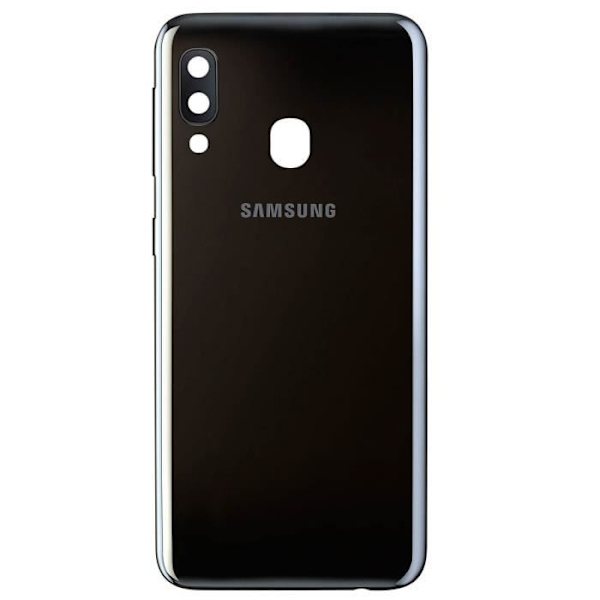 Batteriari - Samsung - Galaxy A20e - Original - Bagcover - Sort Svart