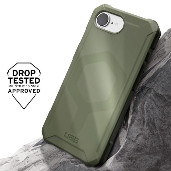 IPhone 16e Kuppi Hunajakenno Läpinäkyvä Essential Armor UAG Vihreä Grön