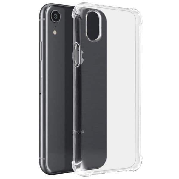 Coque - Apple - iPhone XR - Flexibel - Stötsäker - Transparent Vit Klar vit