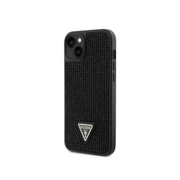 Kotelo Apple iPhone 15 Plus Triangle Diamond Guess Black -puhelimelle Svart