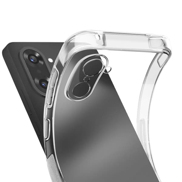 Skyddsfodral - AVIZAR - OnePlus Nord CE5 - Stötresistent - Transparent - Förstärkta hörn Vit