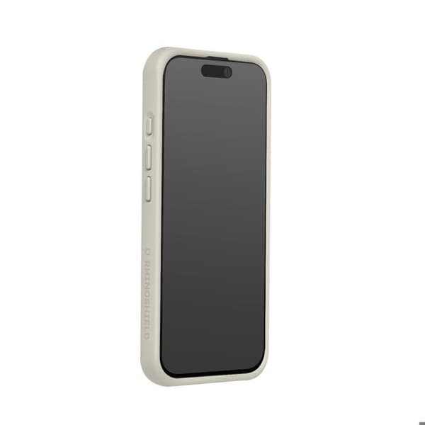 MagSafe-cover til iPhone 16 Plus, blød, stødabsorberende, SolidX-serie, Rhinoshield, beige beige
