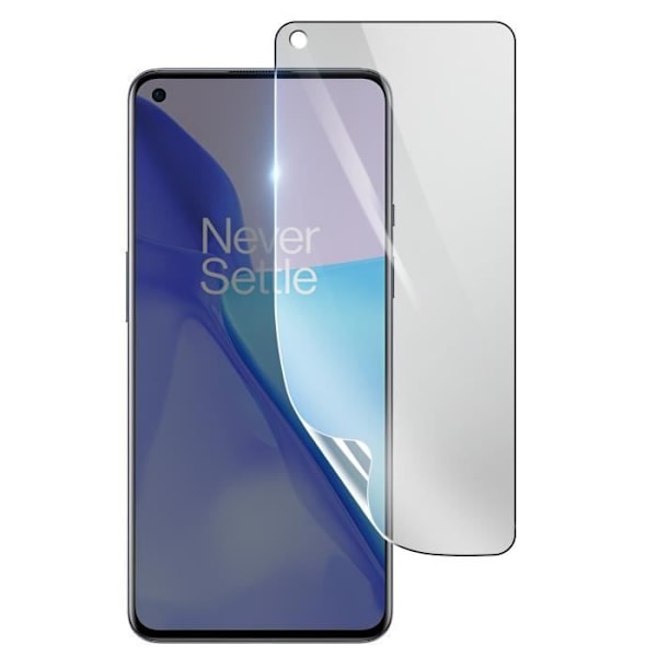 Näytönsuoja - 3MK - OnePlus 9 - Iskunkestävä Hydrogeeli - Naarmuuntumaton - Läpinäkyvä Transparent
