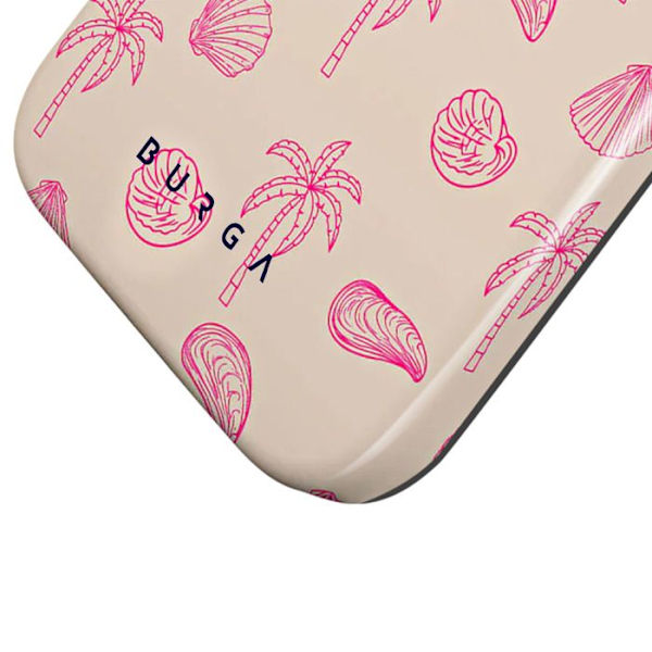 Coque MagSafe för iPhone 16 Pro Max Elegant Strandmotiv Please Burga Flerfärgad Svart