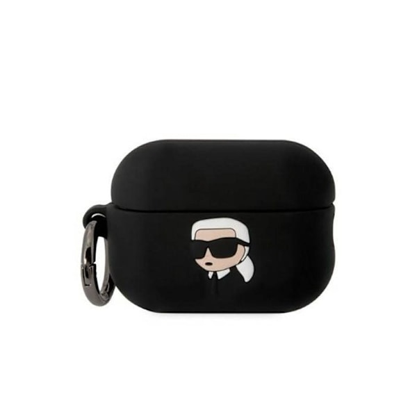 Karl Lagerfeld Silikonetui NFT Karl Head 3D - AirPods Pro 2 (sort) - 3666339099237