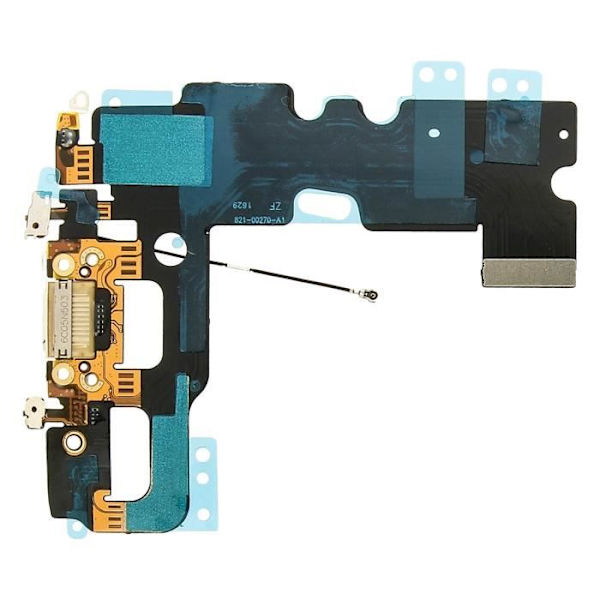 Ladeplade - AVIZAR - iPhone 7 - Lightning-connector - Hvid - Erstatning Vit