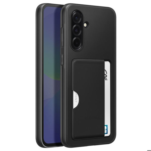 Coque til Samsung A36 Med kortlomme Silikone Soft touch Original Samsung Sort Svart