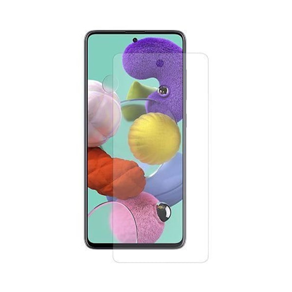 Näytönsuojalasi Samsung Galaxy A51 GLASS BASIC MW läpinäkyvälle Transparent