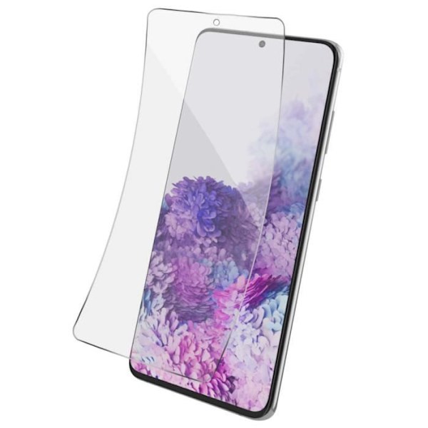 Skärmfilm - Imak - Samsung Galaxy S20 Plus - Flexibel Hydrogel - Anti-repa - Transparent Vit Klar vit
