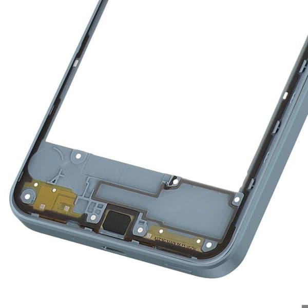 Erstatningscentralchassis til Samsung Galaxy A17 4G Lys blå Blå