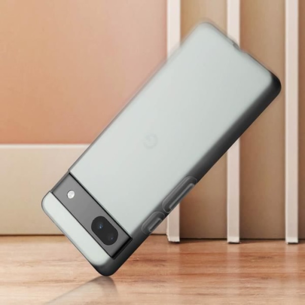 Fodral för Google Pixel 6a Rigid Ultrathin Original Google Black Translucent Svart genomskinlig