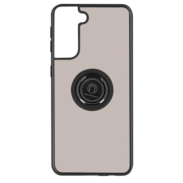 Fodral - Samsung - Galaxy S21 - Metallring - Stödfunktion - Svart Svart