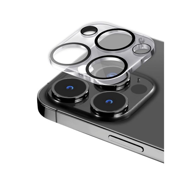 Skydd för iPhone 16 Pro / 16 Pro Max i Härdat Glas Jaym Transparent Vit
