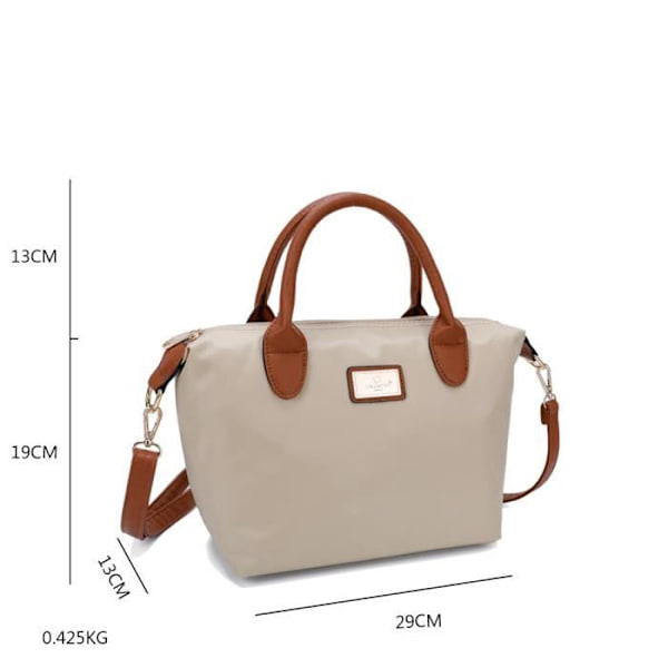 Tote Håndtaske - GALLANTRY - La Balade - Størrelse S - Beige - Skulderrem - Organiseringslommer Beige