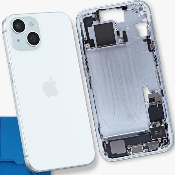 Central Chassis - AVIZAR - iPhone 15 - Blå - Præcis Justering - Støtte til Komponenter Blå