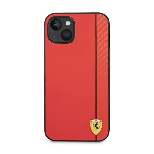 Ferrari Carbon - kotelo iPhone 14 Plus:lle (punainen) - 3666339063856