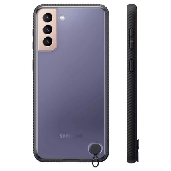 Coque - Samsung - Galaxy S21 - Stødabsorberende - Hybrid - Sort Svart