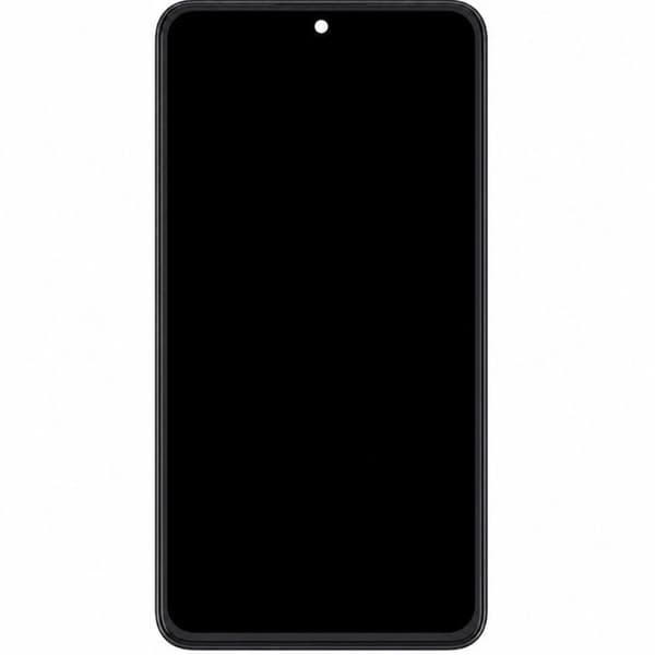Fuldskærm til Redmi Note 13 4G OLED-panel med berøringsglas og sort chassis Svart