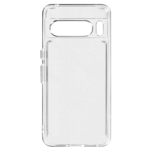 Smartphone Skal - AVIZAR - Classic Case - Mjuk Silikon - Transparent - Google Pixel 8 Pro Vit