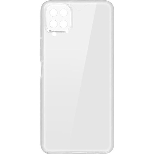 Coque - ADVISERE - Samsung Galaxy A12 - Hårdt Bagbeskyttelse - Blød Forside - Gennemsigtig Transparent