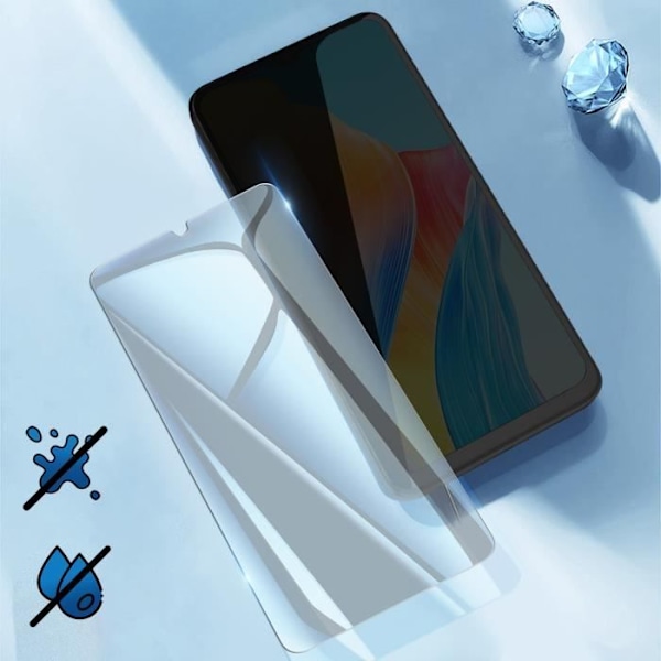 Skärmskydd - FOREVER - Oppo A38 - Härdat glas - 9H hårdhet - Anti-fingeravtryck - 0,33 mm Transparent