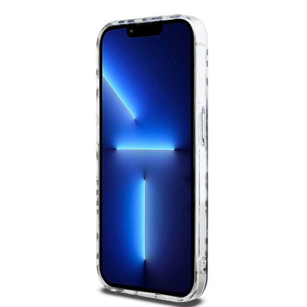 iPhone 15 Pro Fodral - Karl Lagerfeld IML Luxury (KLHCHCP15LHKKFOEMD) - Guld Fullover Logotyp