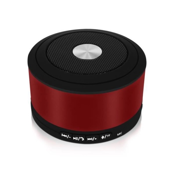 Bluetooth-högtalare - AVIZAR - Venus - Röd - Trådlös - 3H batteritid