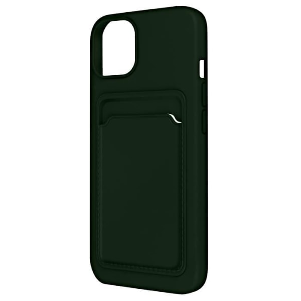 iPhone 12 och 12 Pro Soft Silikonfodral Korthållare Forcell Green