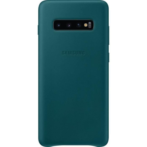 Samsung Läderfodral S10+ Grön Grön