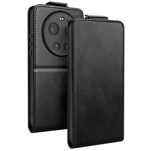 Pystyklipsi Xiaomi 17 Ultra:lle, jossa on korttipidike ja videotuki, musta Svart