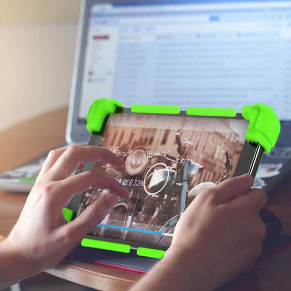 Stødsikker etui til tablet fra 9,7'' til 12'' - Mocca Design - Grøn
