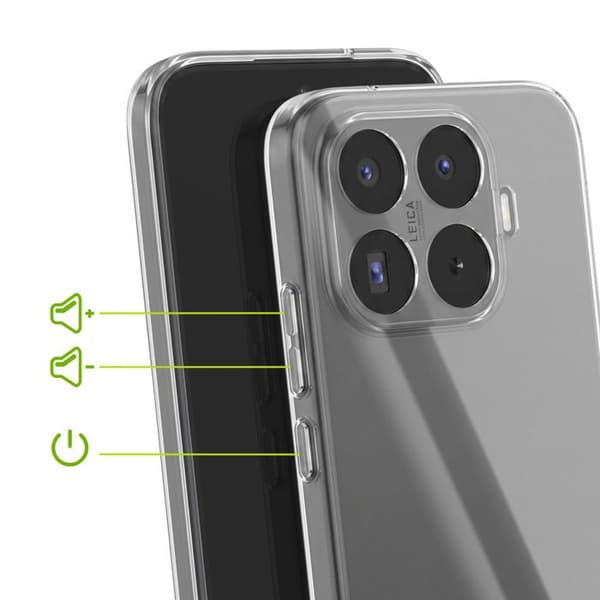 Silikonebeskyttelse til Xiaomi 17T Mayaxess Transparent Vit