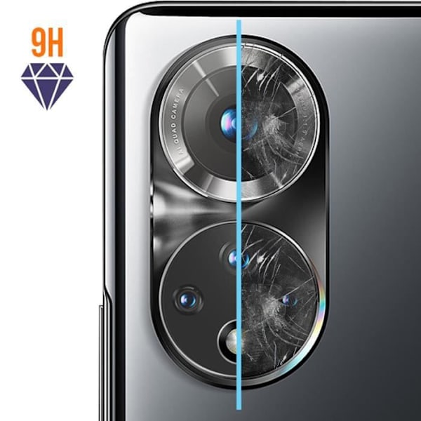 Suojakalvo - IMAK - Honor 50 SE - 9H Tempered Glass - Tahraamaton - 2 kalvoa Transparent, vit