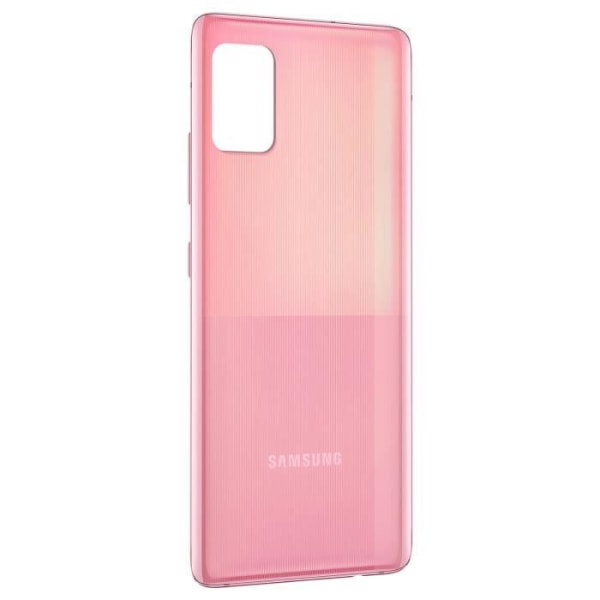 Samsung Galaxy A51 Akun suojuksen vaihto Takakansi Vaaleanpunainen Pinkki