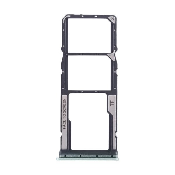 SIM-kortbakke til Xiaomi Poco C65 - AVIZAR - Dual Nano SIM og micro-SD - Grøn Grön
