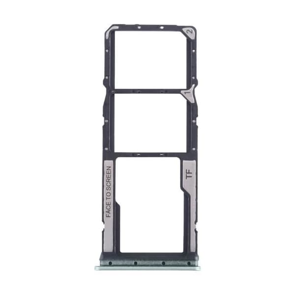 SIM-kortti lokero - Xiaomi Poco C65 - Kaksois Nano SIM - Micro-SD - Vihreä Grön