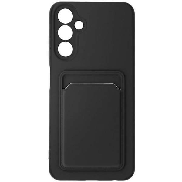 Etui til Samsung Galaxy A25 5G - AVIZAR - Blød Anti-Fingerprint Card Holder Sort Svart