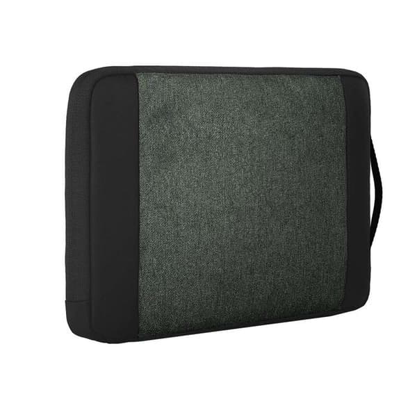 MacBook Pro 14" / Air 13" Kin Sleeve -kantokahvalla ja taskulla STM Musta