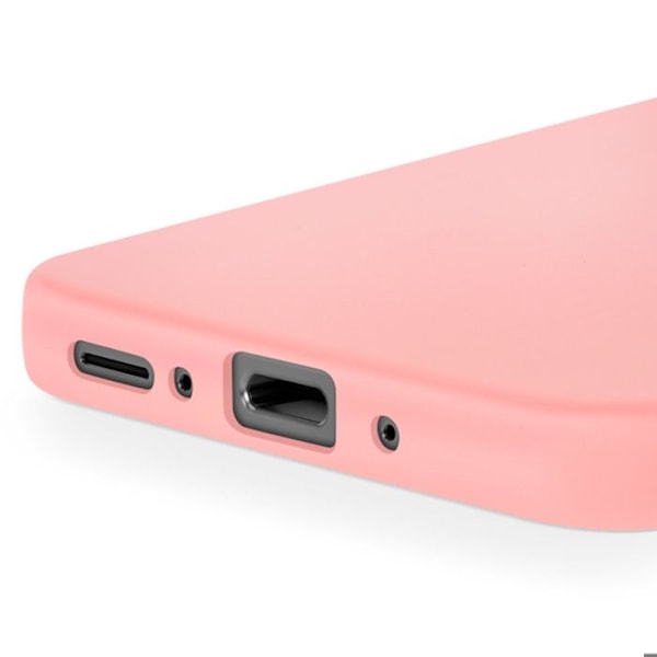 Coque för Samsung Galaxy A36 Semi-rigid Soft-touch Anti-spår Rosa Pudrad Rosa