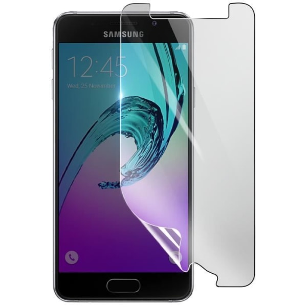 Näytönsuoja - 3MK - Samsung Galaxy A5 2016 - Iskunkestävä Hydrogeeli - Läpinäkyvä - Naarmuuntumaton Transparent